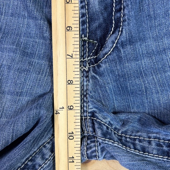 Classic Denim Slim Straight Jeans - Picture 13 of 13
